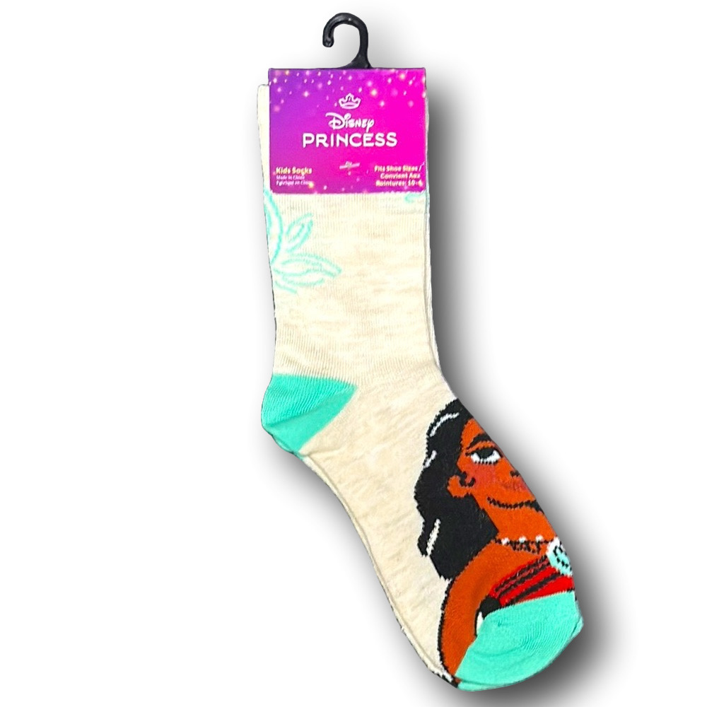 Kids Moana Disney Funny Novelty Crew Socks - NWT